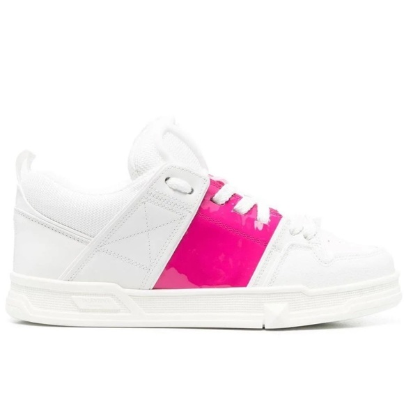 VALENTINO GARAVANI Open Skate leather sneakers - Picture 4 of 13